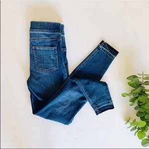 Spanx distressed skinny jeans/jeggings size xs